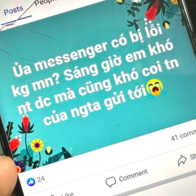 Messenger lỗi diện rộng