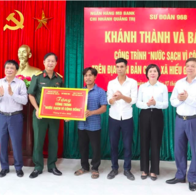 MB Quảng Trị bàn giao công trình “Nước sạch vì cộng đồng” tại Bản Chùa