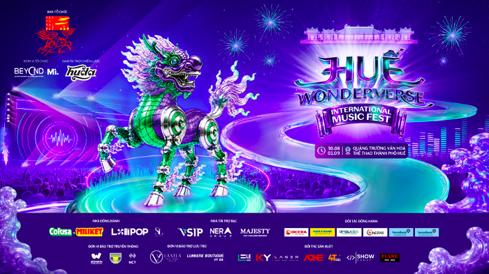 Say mê hệ sinh thái Huế Wonderverse Music Fest 2026 giữa long Cố Đô